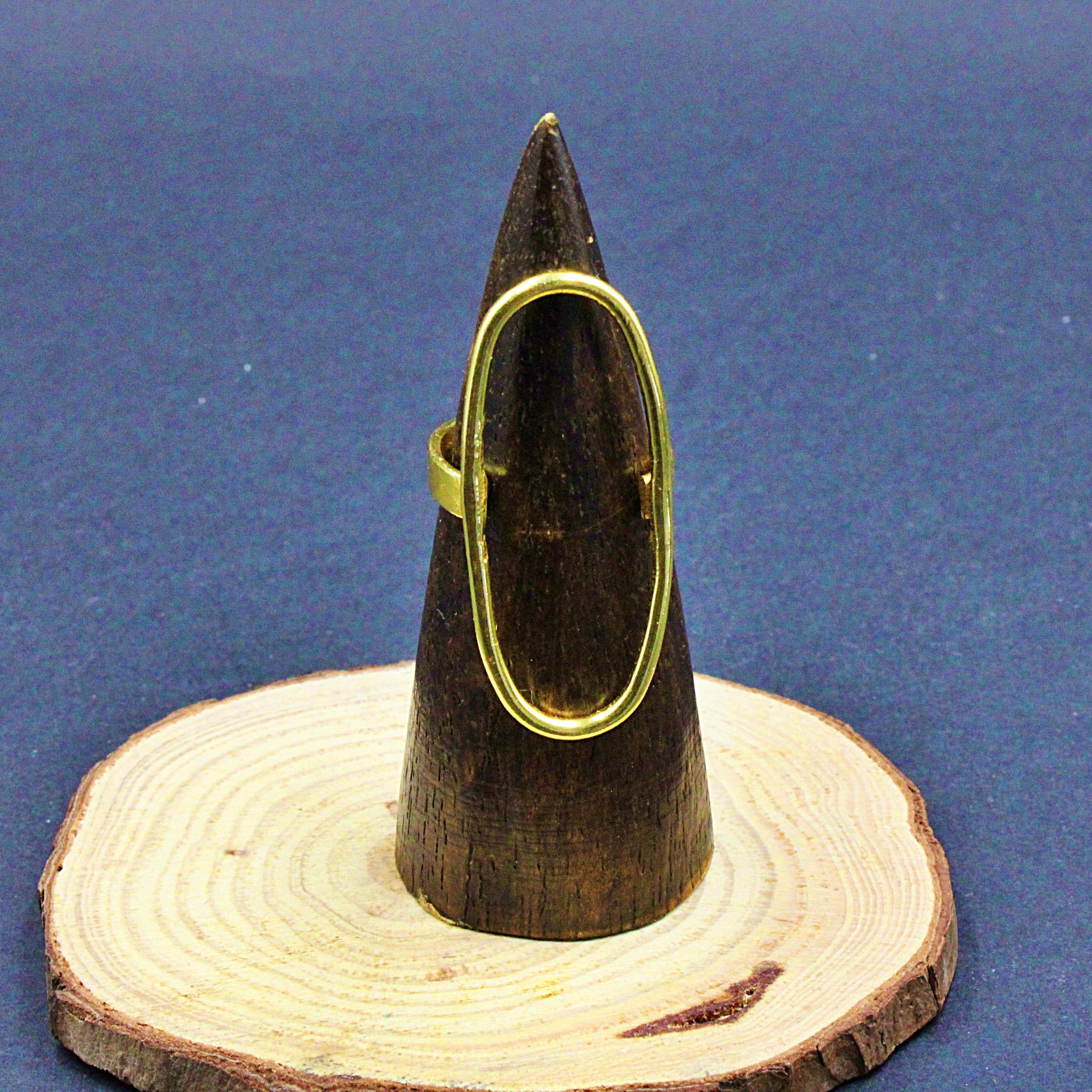 Anillo SALERNO bañado en oro-1