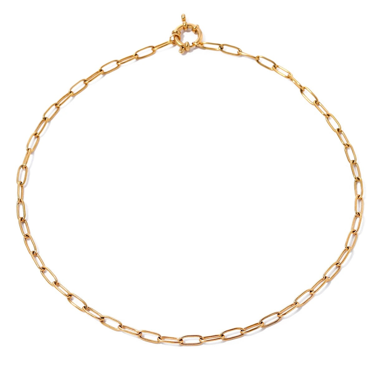 Golden Simplicity Necklace