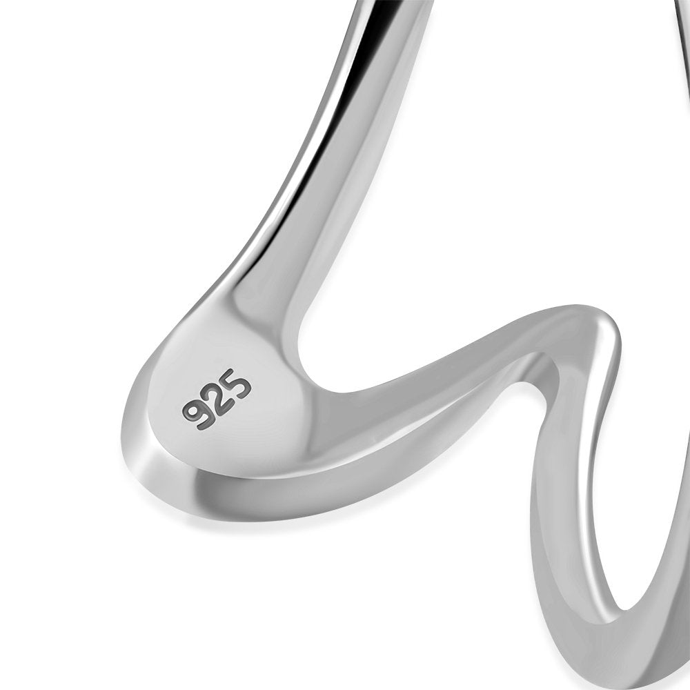 Aurora Wave Sterling Silver Ring
